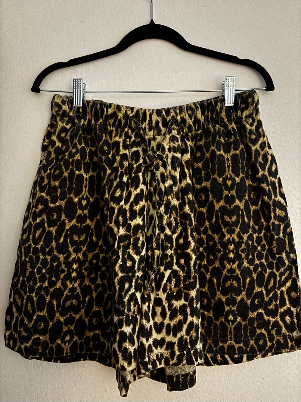 NWT Boii Drawstring Leopard Shorts